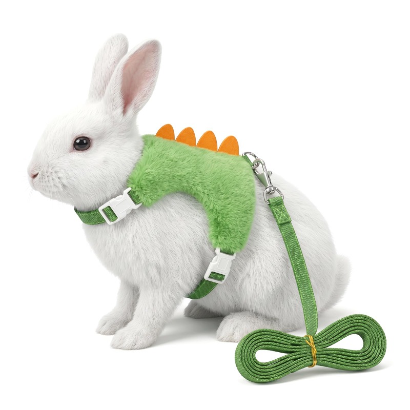 TEMU Ferret Harness And Leash Set, Small Animals Vest Harness, Adjustable Straps & Magic Tape Design For Puppies, Cats, Squirrels, Rats, Bunnies, ,