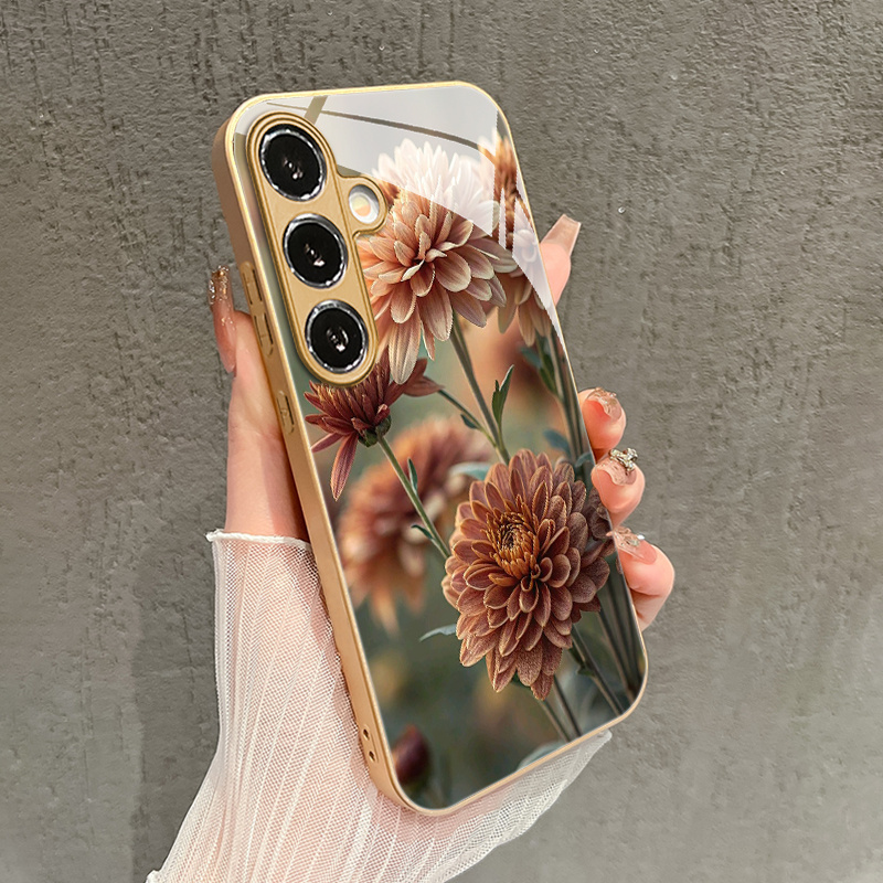 TEMU Phone Case: Artistic Vintage Floral Fashion Pattern Phone Case For A53/a54/a55/a52/a35/a34/a33/a32/a25/a24/a23/a15a/14/a13/a05s/s20/s21 Fe/s22