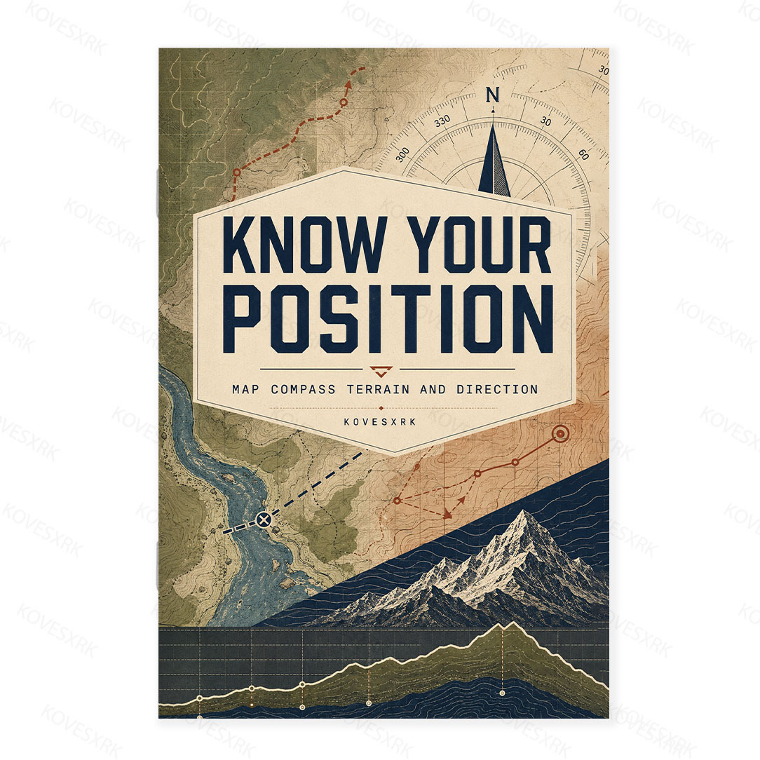 TEMU 1pc Kovesxrk Handbook Book - Suitable For Camping, & Emergencies With Visual Charts, Action Plans & Survival Tips For,, - Essential For