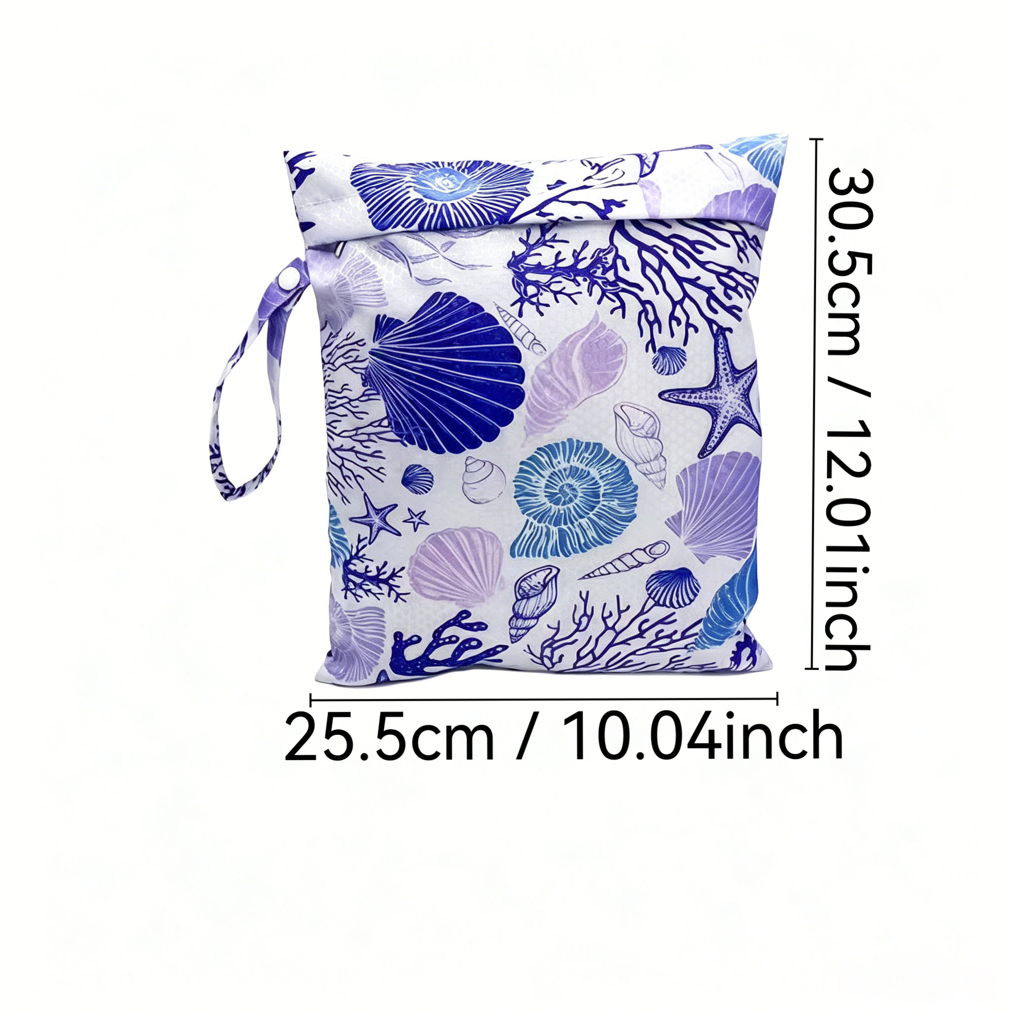 TEMU 【乾湿分離バッグ】乾湿両用バッグ｜ビーチスタイル ファッション ジップバッグ、 リラップ、多機能 ラゲッジ レディース 乾湿分離 ハンドバッグ｜水着 フィットネス 収納バッグ｜ビーチ バケーション マリン テーマ お土産