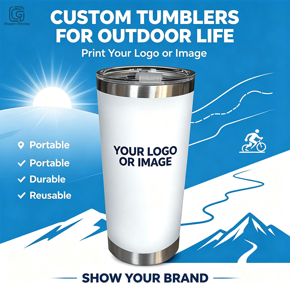 TEMU 1pc, Custom Photo Pattern Water Cup, Christmas Gift Gingerbread Man Themed Lidded Travel Mug, 20-ounce Stainless Steel Insulated Water Bottle,