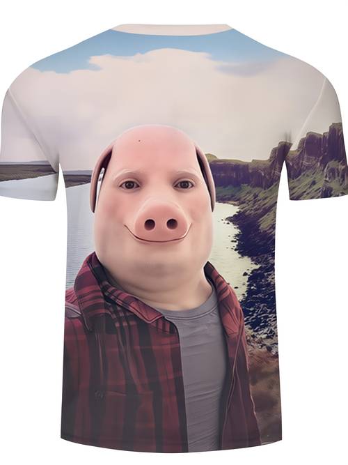 heren t-shirt met