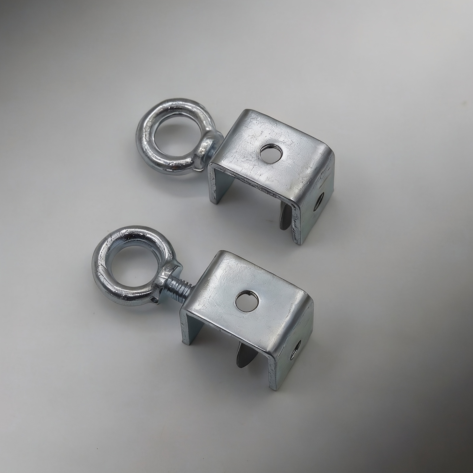 TEMU 2pcs Set With Shackle Metal C-clamp Adjustable Heavy-duty Fastening Clamp Multifunctional Desktop Sheet Metal Fixing Clamp Hardware Fixture