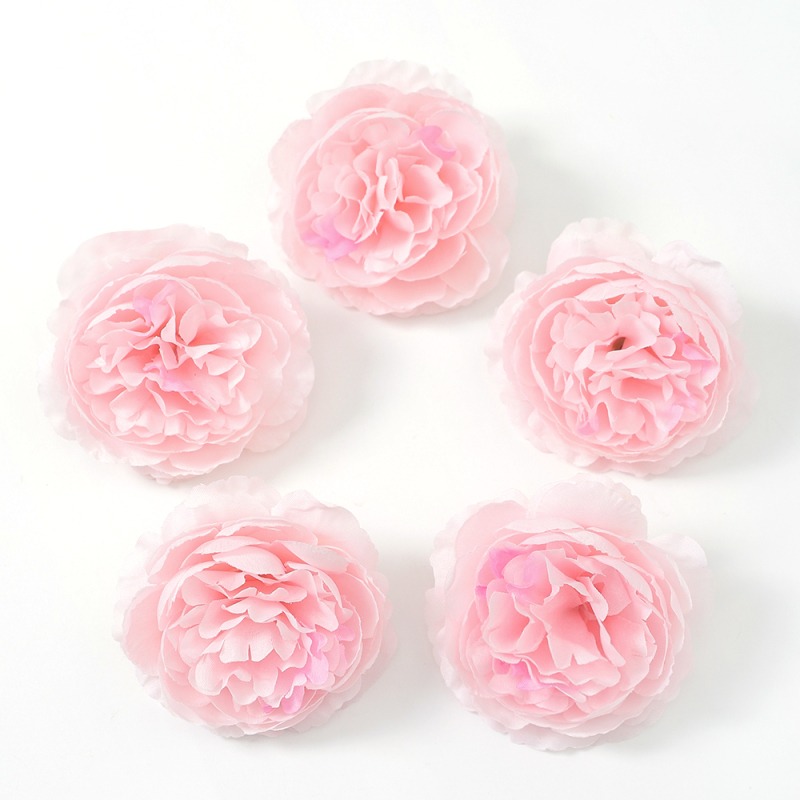 TEMU 12pcs-simulation Layer Heads, Hairpin Flower Garland Wedding Flowers, Scene Layout Fake Flower Decorations