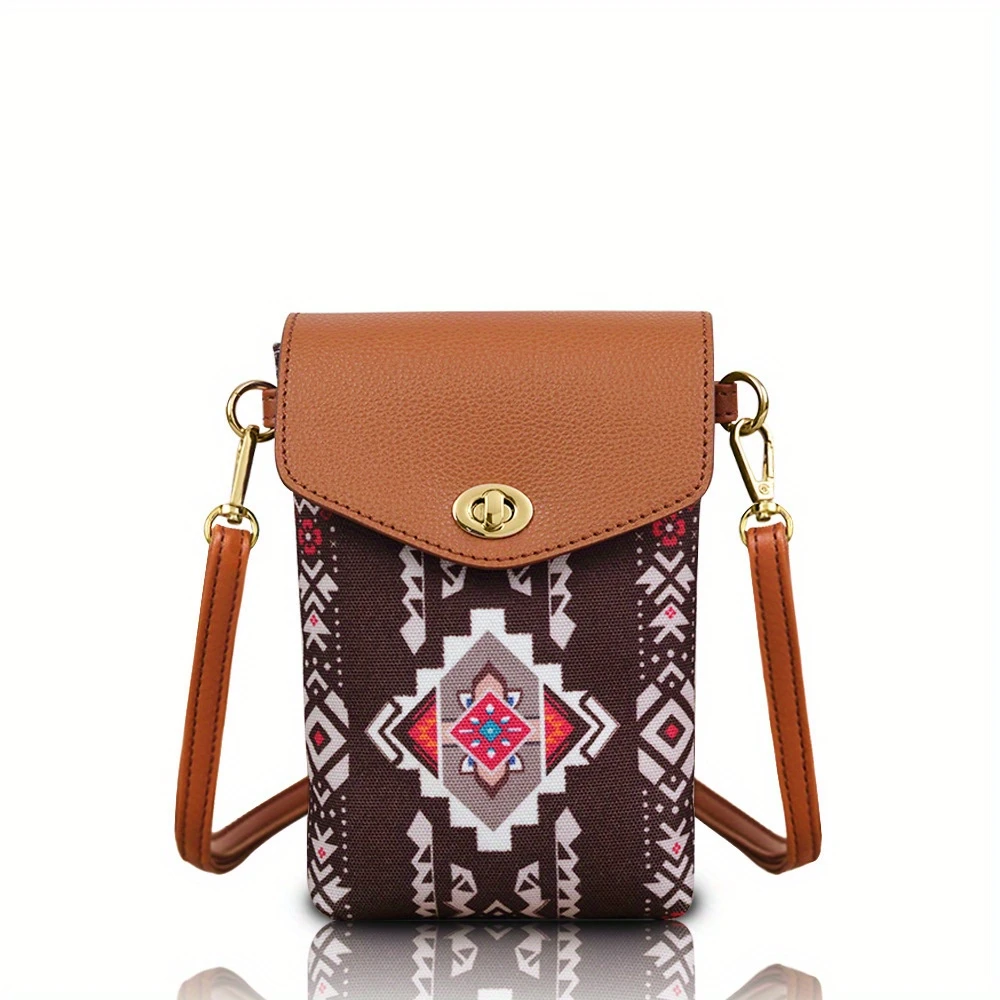 womens vintage crossbody bag bohemian crossbody bag womens small phone bag details 6