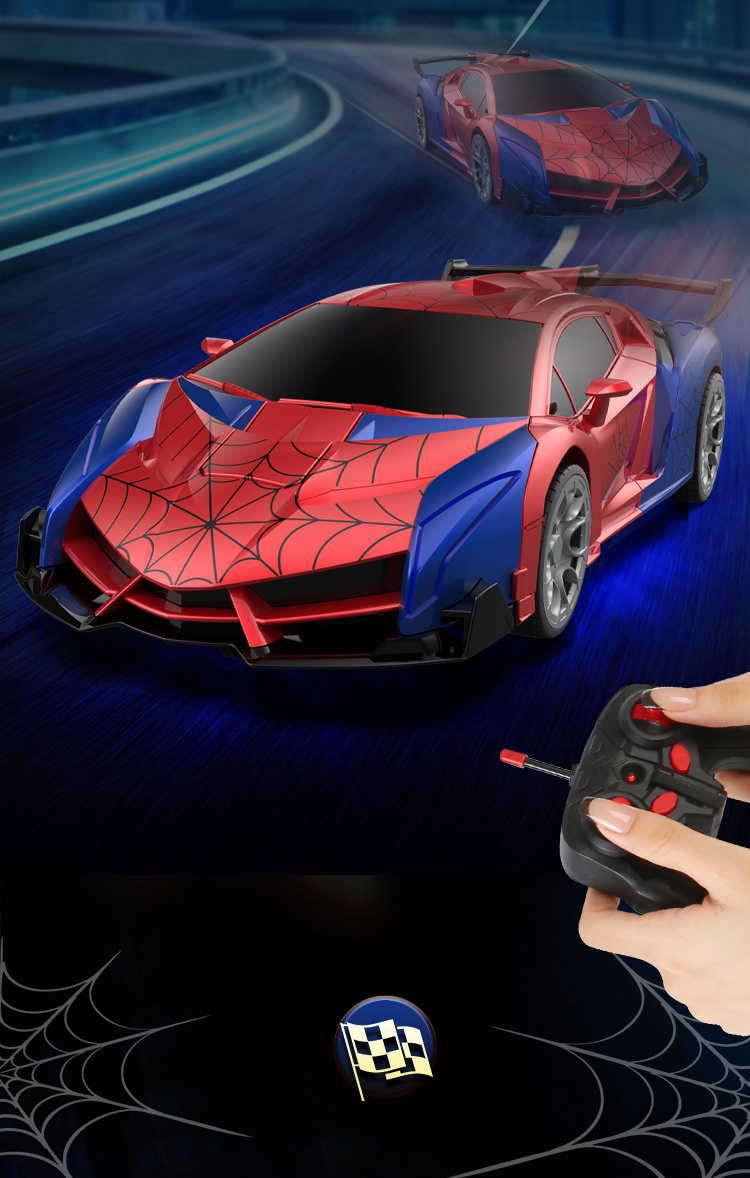 Transformer RC Car, One Key Transform 360° Rotation, 2.4Ghz RC Car 1:18 Ratio Transforming Robot, 2pcs Rechargeable Batteries, One Key Transform 360° Car Toys, For 3-12 Years Old Boys, Birthday Gift