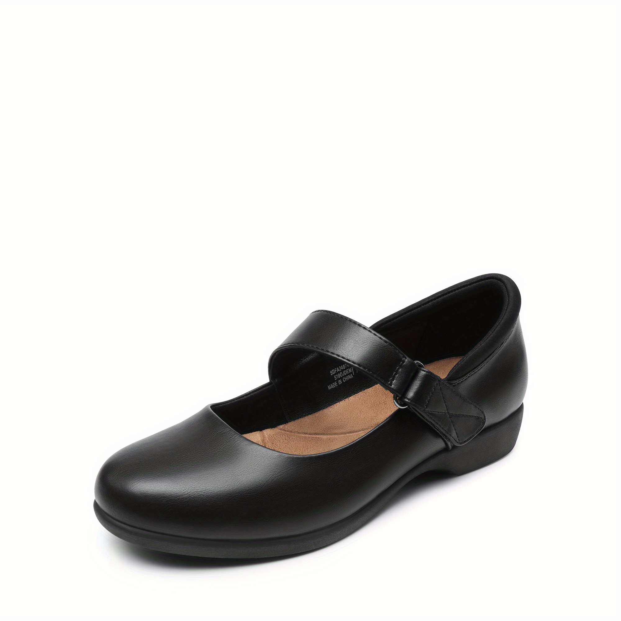 Ladies' Ballet Flats With Ankle Straps, Ideal For Office Wear And Formal Occasions, Providing And Style., Women Shoes