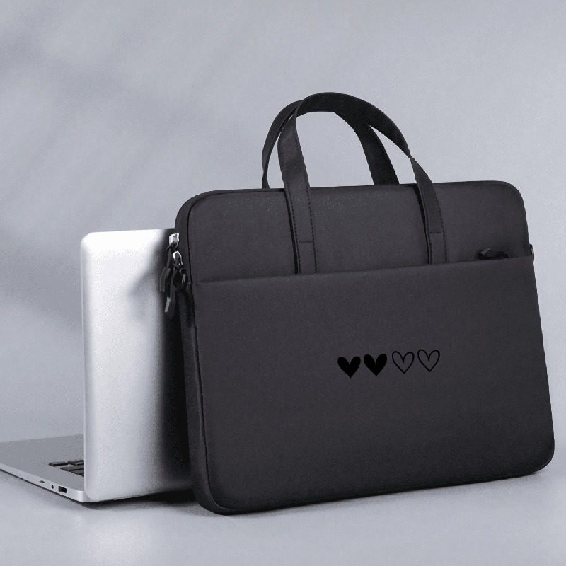 TEMU Minimalist Business Laptop Bag For 15.6-inch Laptops - Unisex Crossbody Carry Notebook Bag, Durable, Mult Diannaobao 66