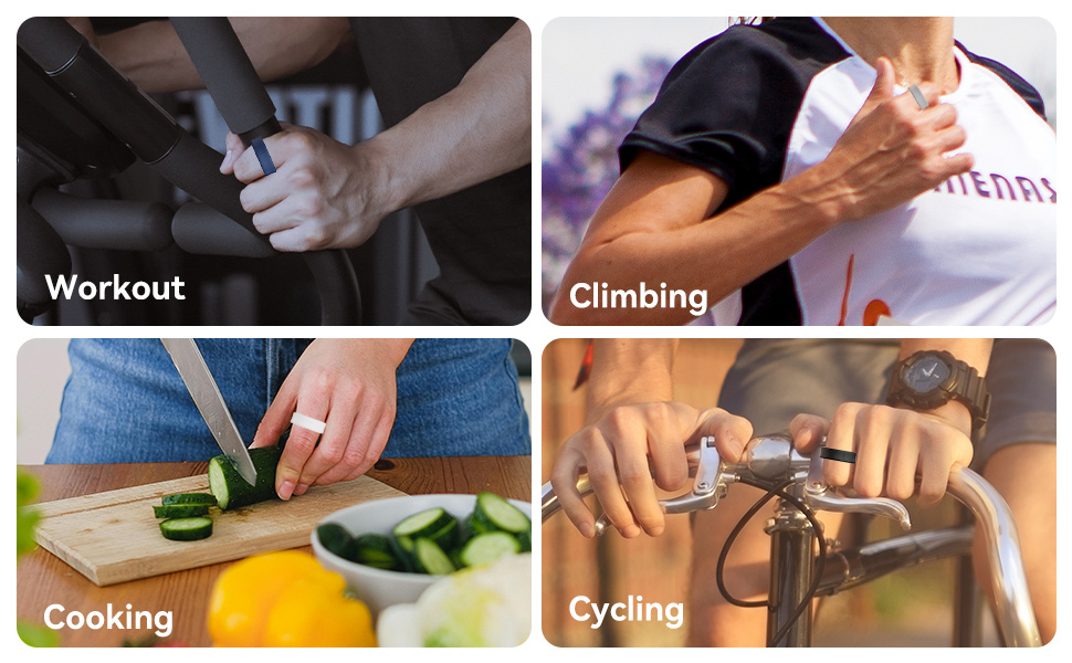 Cet ensemble de 2 coques ultra-minces en silicone est conçu pour les anneaux Samsung Galaxy et est compatible avec les kits de tailles Oura Ring, Ringconn et Ultrahuman Ring AIR. La taille S convient aux anneaux 5/6/7/8/9/10 en transparent/clair.