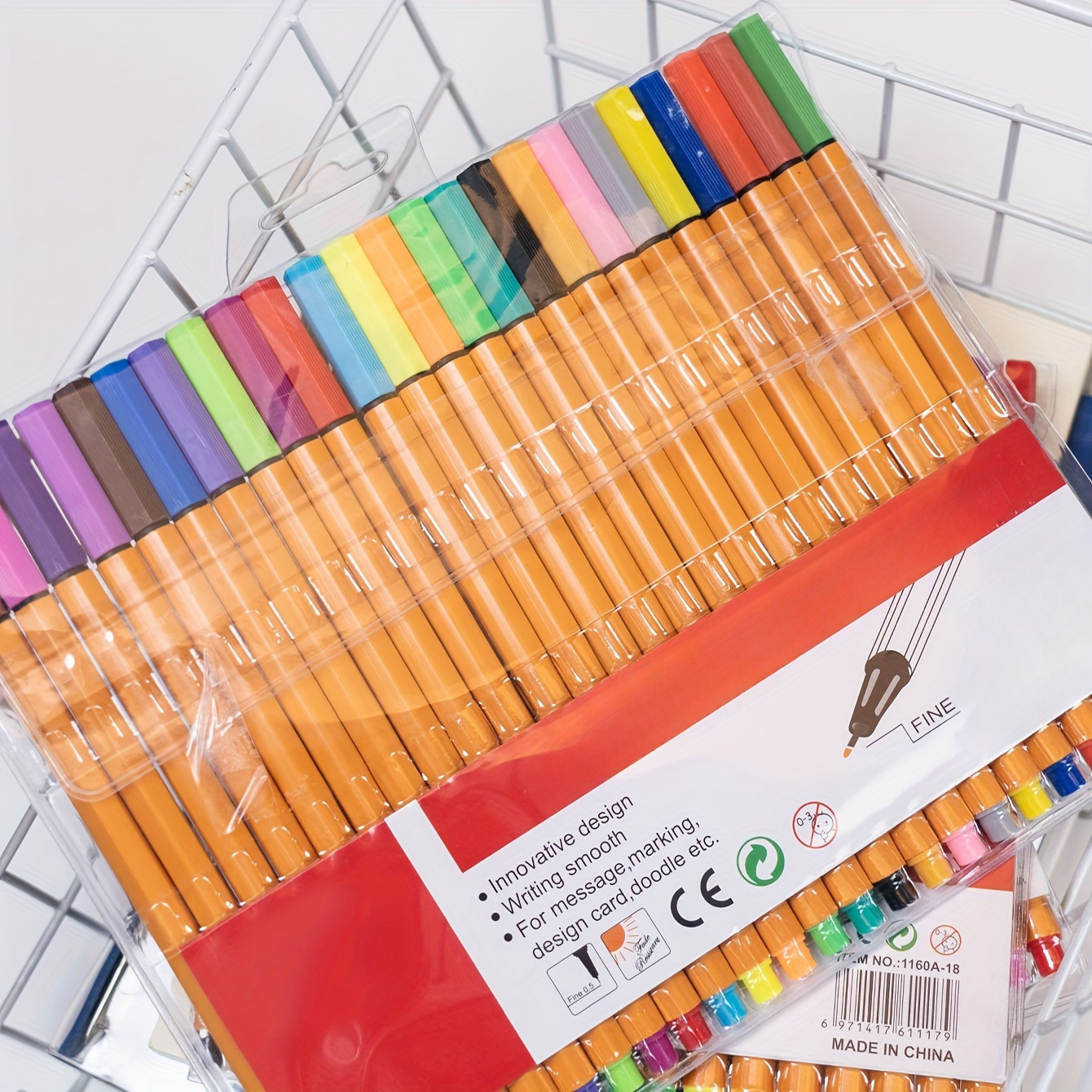 

Fine Tip Pens, Water-based Markers For Use