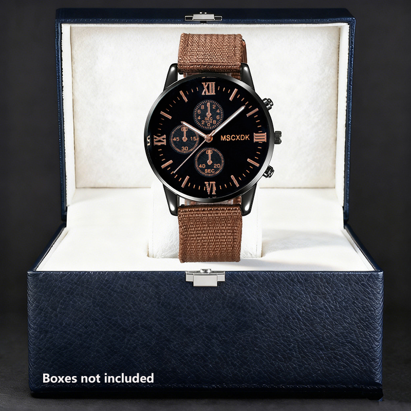 Image of 1pc A Quartz . Stylish Wristwatches With A Decorative Dial Design. Perfect For Birthday Presents And Festive Occasions. Great For Gifting To Relatives, , And