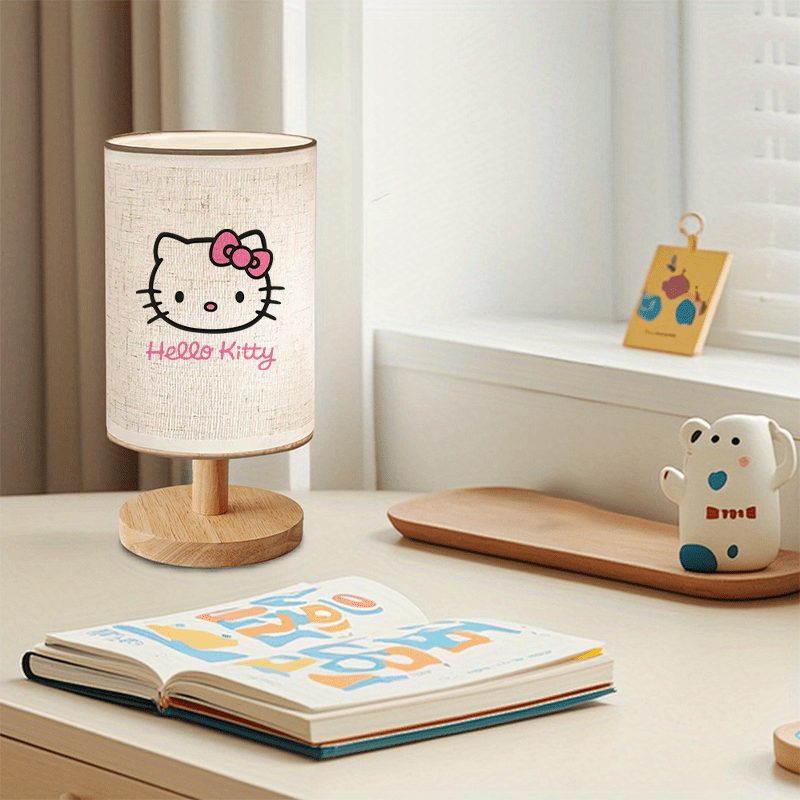 the for   cute   style fabric lampshade led table lamp is a warm little night light suitable for home use perfect as a gift for your daughter Product details 3
