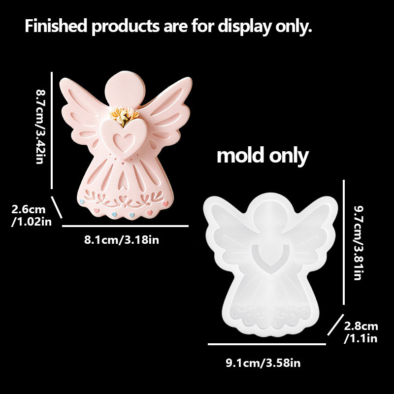 Image of Clay Mold: Silicone Molds For -shaped Flower Vases, Clay Molds, Plaster Molds For Scented Stones, And Resin Molds For . Creative Ornaments, Home Decor, Outdoor Decor