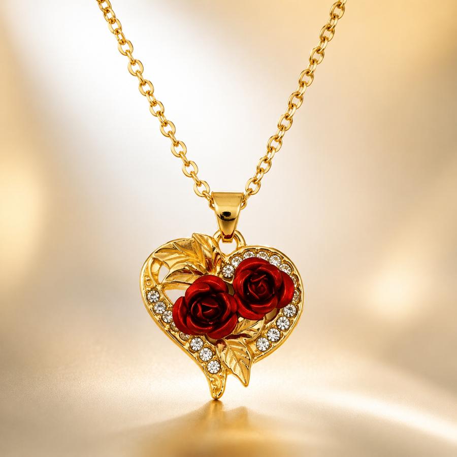 TEMU Collar con Colgante y de de Moda, Ideal para Navidad, Halloween, Día de San Valentín, Aniversario, Boda, , , Regalo de Joyería para Reuniones