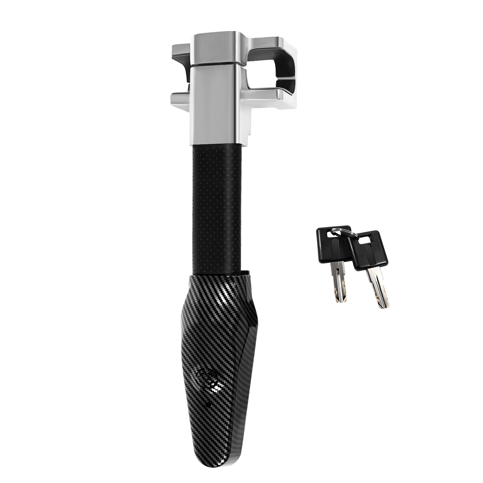 Steering Wheel Lock With Alarm, Heavy Duty Anti-theft Car Device, Car Steering Wheel Lock