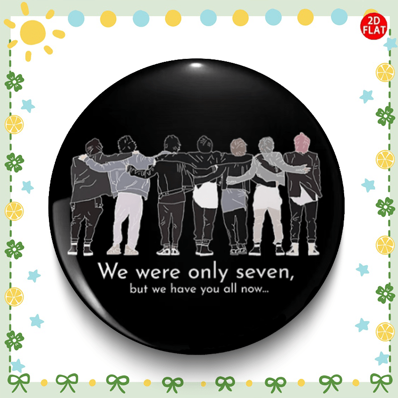 TEMU (2D ) Broche/Pin/Badge de Moda Clásica, para Combinar con Jeans, Ropa, Mochilas y Sombreros, Ideal para Coleccionar Detalles Pequeños, Es un