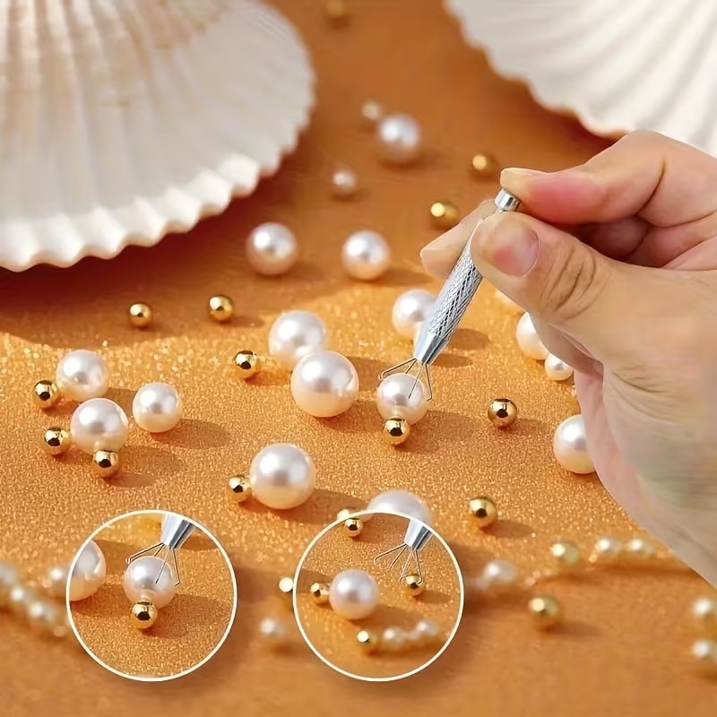 Precision 4-Prong Jewellery Tweezers for Small Parts