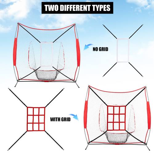 2pcs softball and baseball adjustable zone for practice and drills