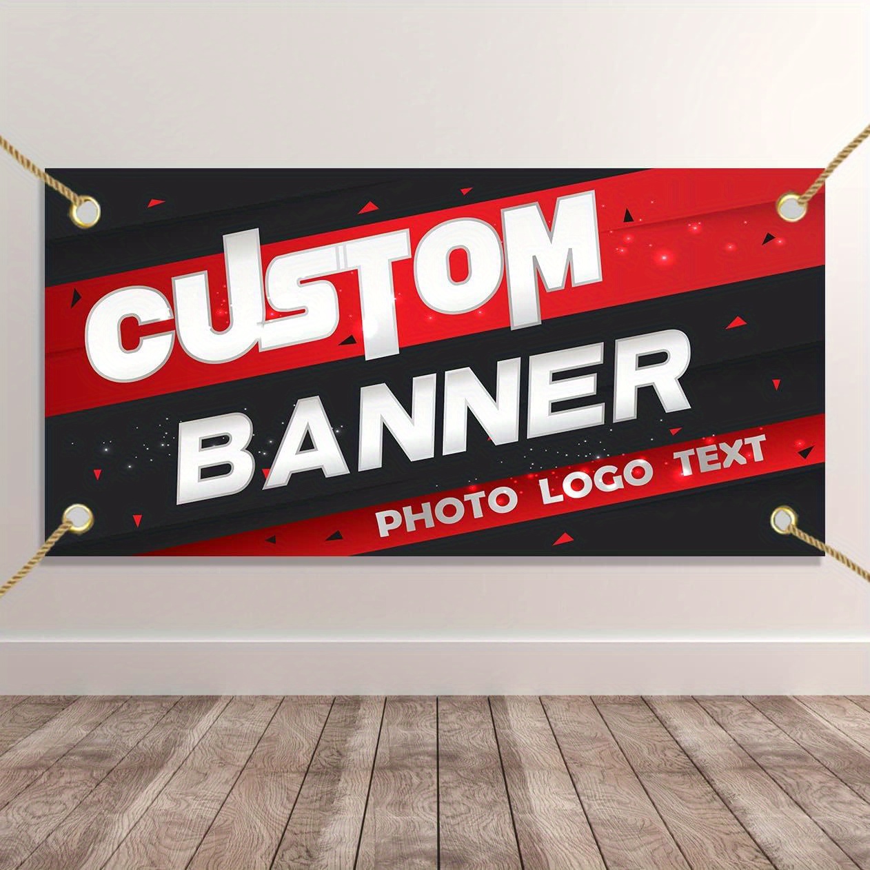 Image of 1pc, Custom Banners And Signs For Outdoor/indoor, Customize Photo Logo Text Personalized Banner Customizable Parties Business Birthday Banner (4x2 Ft)