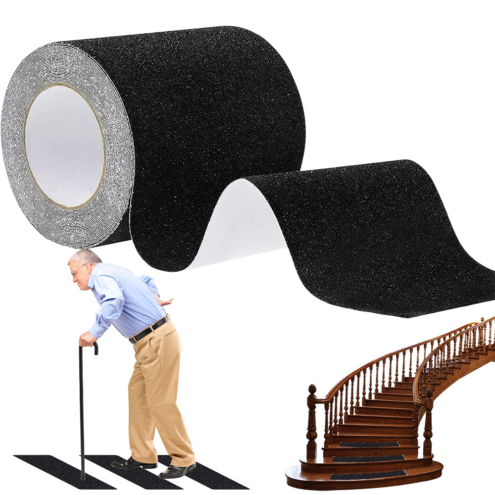 15cm X 10m Self-adhesive Anti-slip Tape | High , Easy To Peel And Paste, High Traction For Ramps, Trucks, And Industrial Floors | Silicone Material, Brand: Juksun