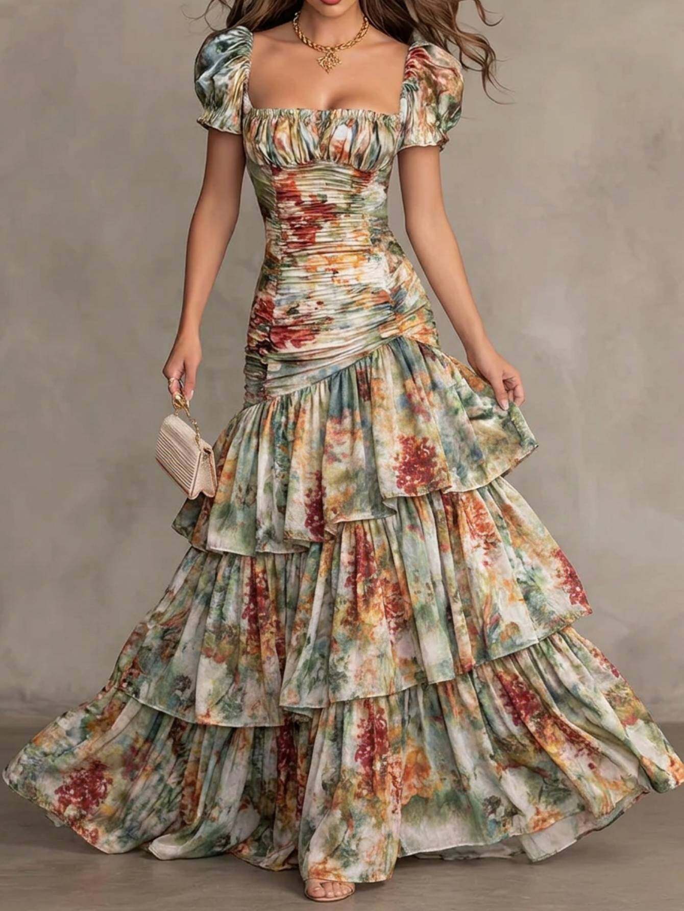 vintage prom dresses Emerald Green Off Shoulder Long Prom Dresses Vintage Formal Evening Dress  fg7590 main image 0