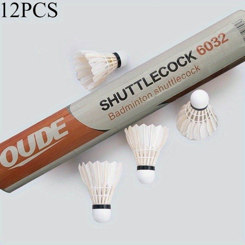 Volant Plume De Badminton Hybride Shuttlecock BLANC BABOLAT