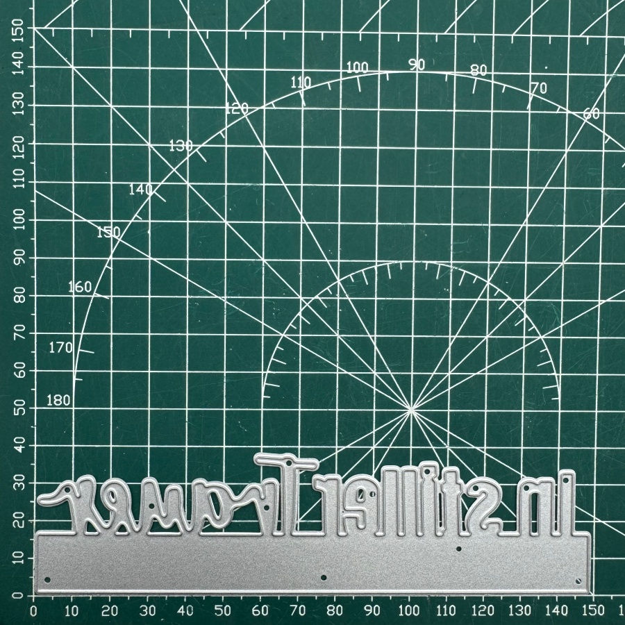 2026 New German In Stiller Trauer Metal Cutting Dies For Diy Scrapbooking Card Making Stencils Embossing Craft Decoration