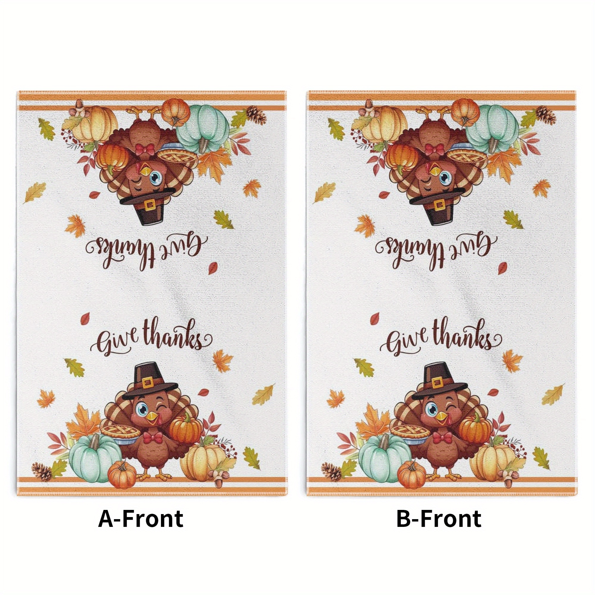 TEMU 2pcs Funny Kitchen Towels- Absorbent Polyester Dish Cloths, Modern Cartoon Design For Home& Hotel Cleaning, Perfect Kitchen And Bathroom Special