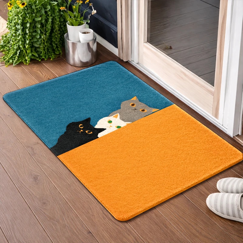 cat door mat sold on Temu United States