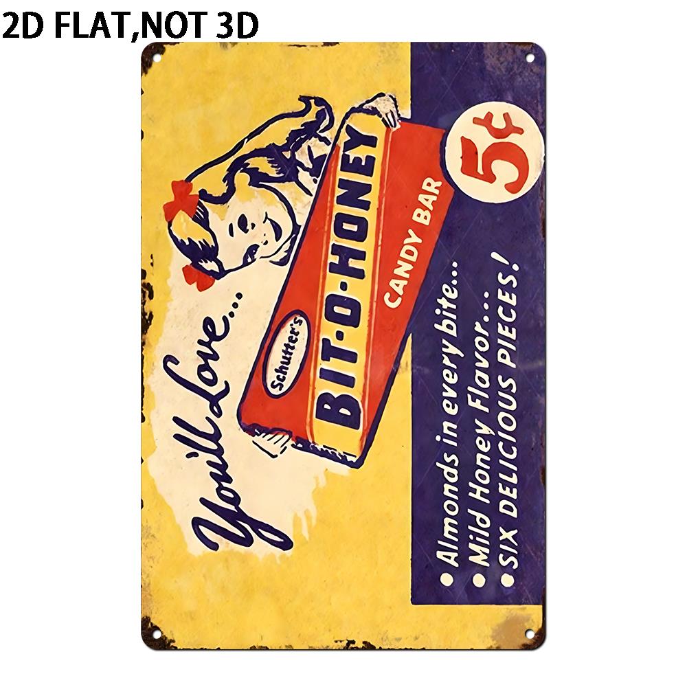 vintage metal signs sold on Temu United States