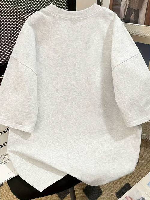 t-shirt a maniche corte, design -fit, , maglietta base stampata #3333
