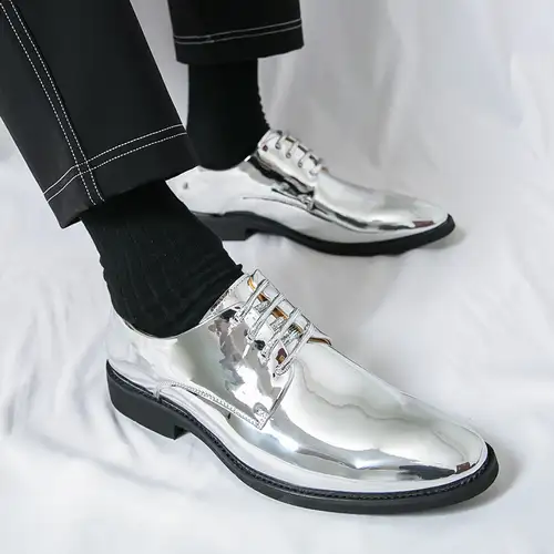 silver shoes men sold on Temu United States silver shoes men sold on Temu United States