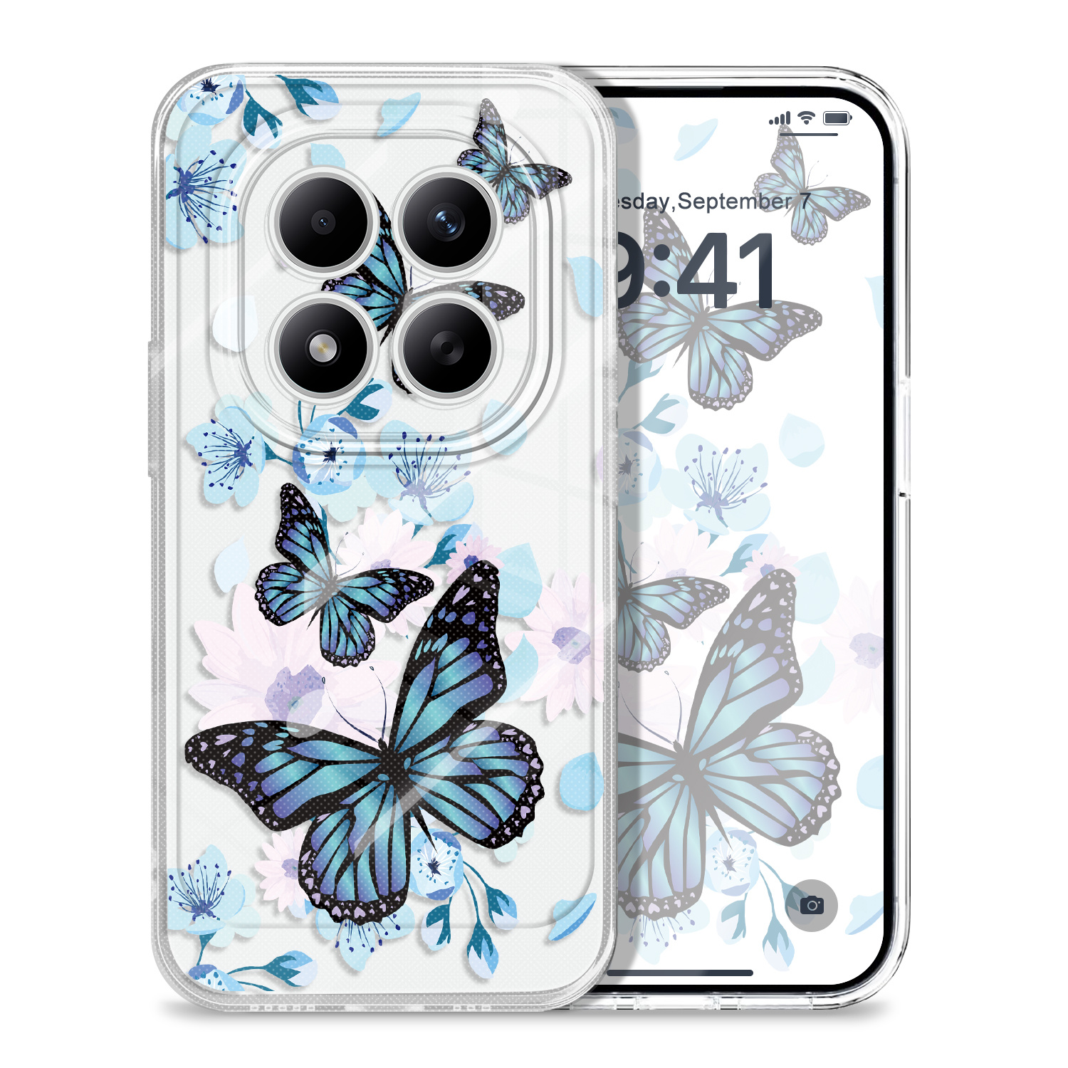 TEMU para Teléfono - Cubierta de TPU para Redmi Note 15 Pro Plus 4G 5G con Diseño de de