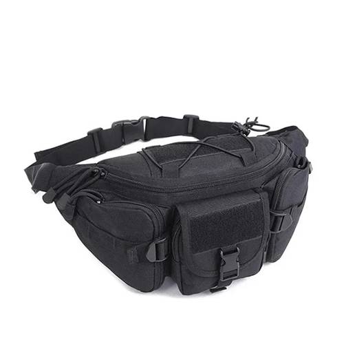multi functional outdoor waist bag large capacity chest bag suitable for hunting hiking hiking fishingaa