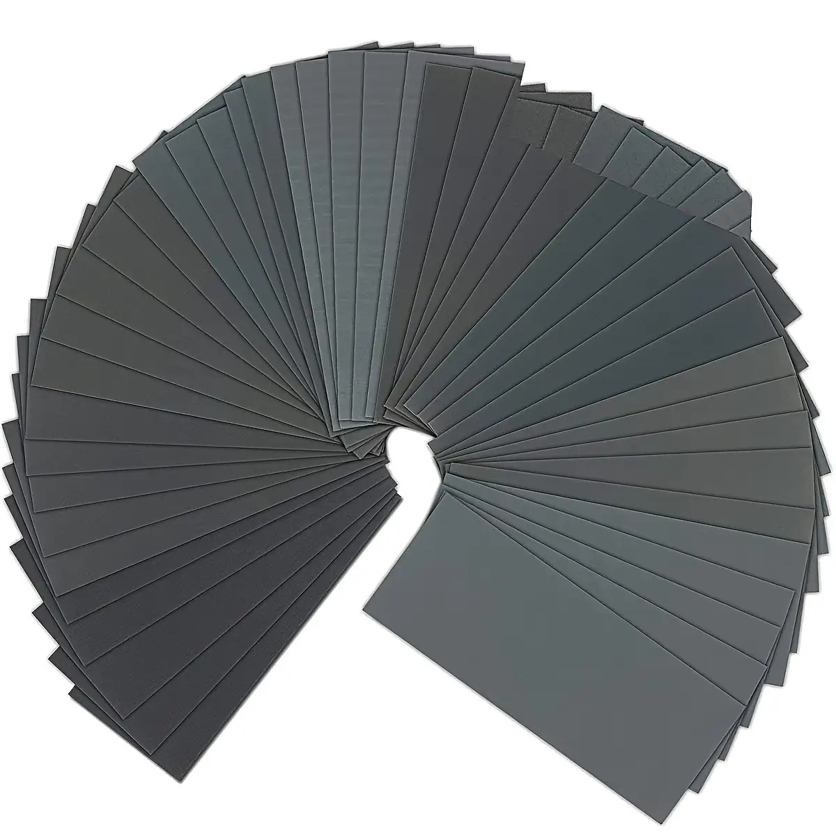 E-shop 90-teiliges Schleifpapier-Set, Körnung 400 bis 3000, für Nass- Trockenschleifen, 22,86 x 9,, geeignet für Autopolitur, Möbelaufarbeitung,