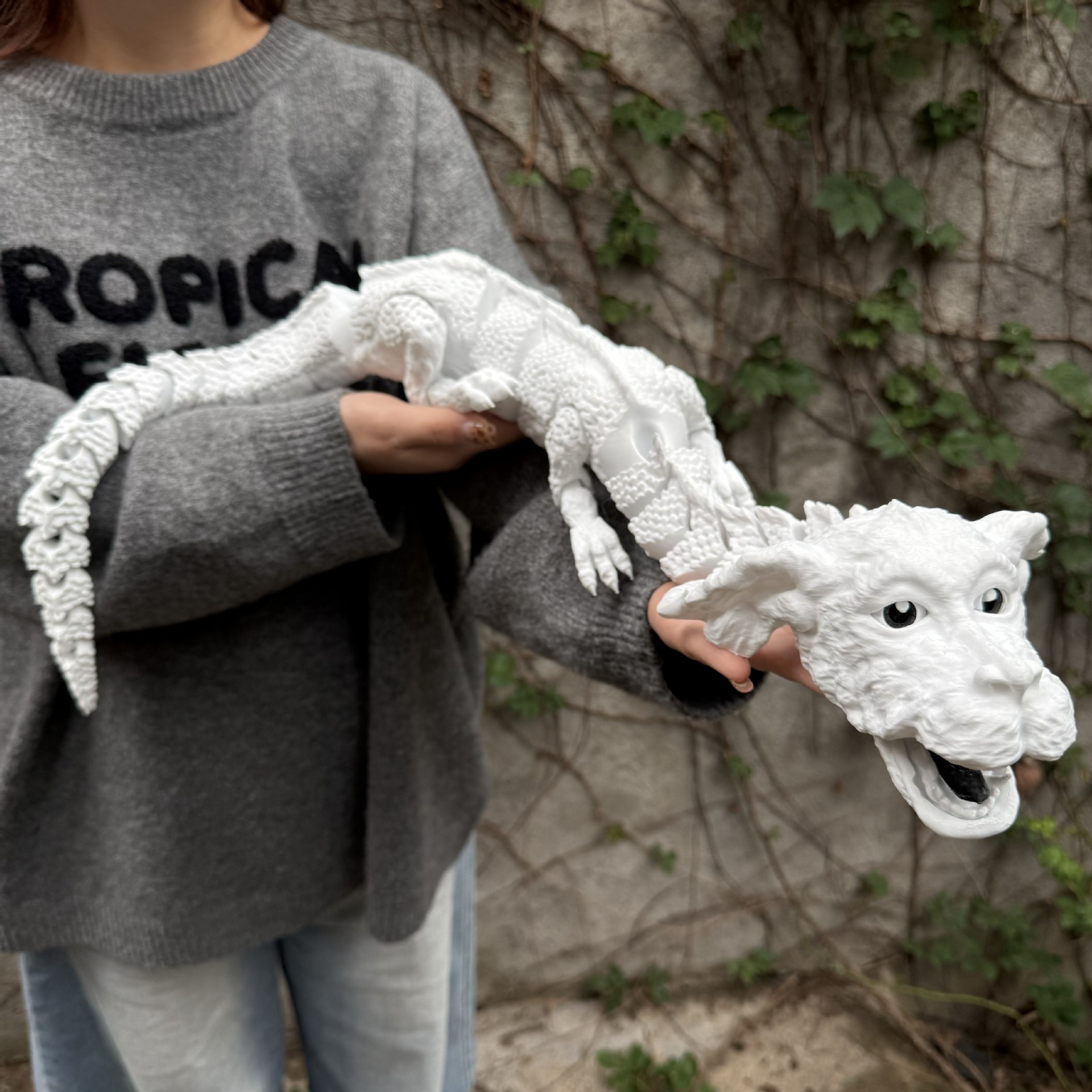 TEMU Giant 3d Printed Figure - Suitable For Desktop Decor, Birthday Gifts, Holiday Surprise Presents, Ornament, Dragon-themed Decoration For & Table