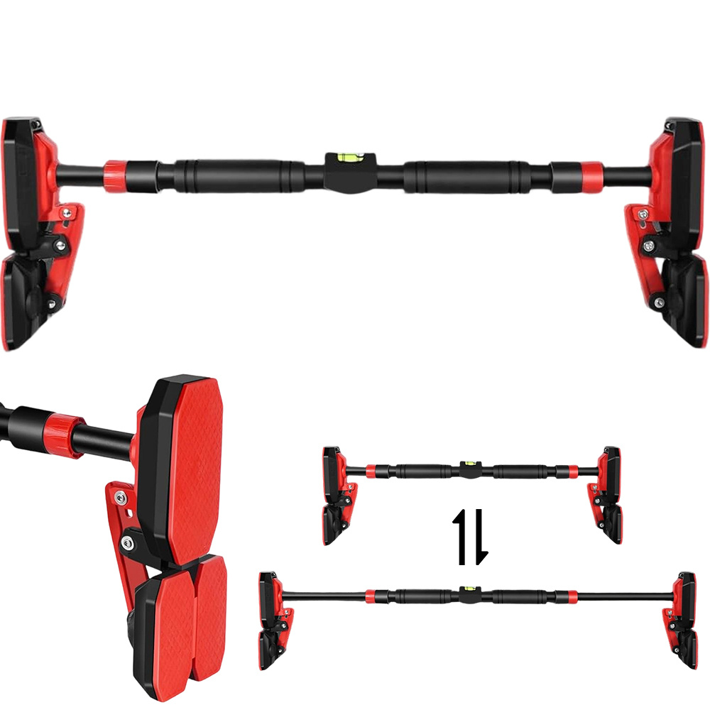 76-100cm (29.92in-39.37in) Horizontal Bar, 200kg Load Capacity, Door Pull Up Bar Doorway Chin Up Bar For Pull-up Dip Triceps Extension