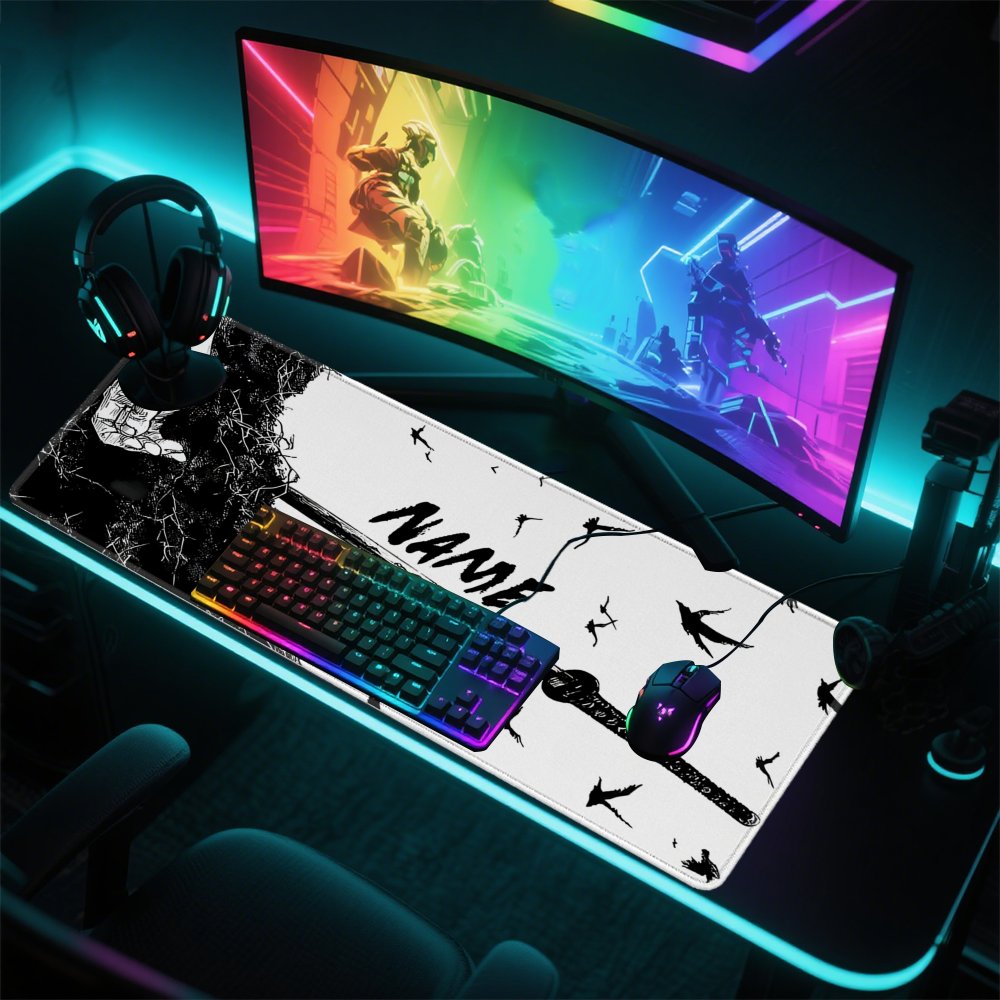 Custom Text Mouse Pad - Giant Size