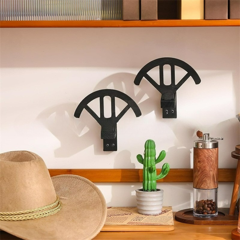 TEMU Wooden Hat Storage Rack, Wall Mounted Denim Hat Storage Rack, Wall Mounted Sun Hat, Duckbill Hat, Solid Wood Hat Rack