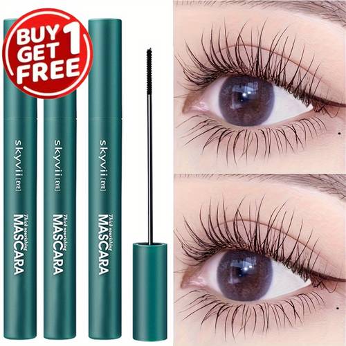 buy 1 get 1 free lengthening volumizing and curling mascara waterproof sweatproof long lasting smudge proof and for eyelashes