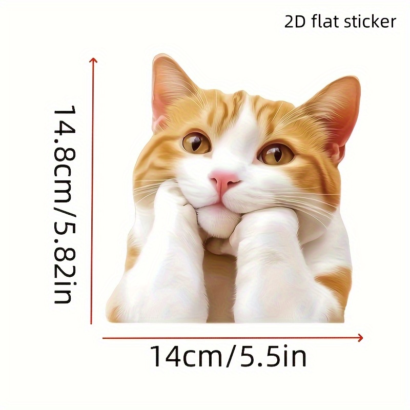2d Flat Sticker Car Supplies/car Exterior Additions/stickers, Decals/car Decals/laptop Decals/pvc/funny Car Stickers