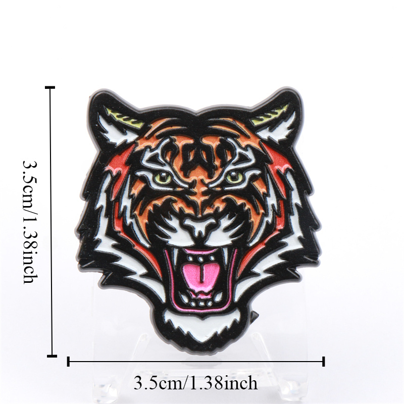 TEMU Wild Spirit Enamel Pin | Badge For .suitable For Bags, Clothing, Durable Decorative Pins, The Perfect Accessory Gift For