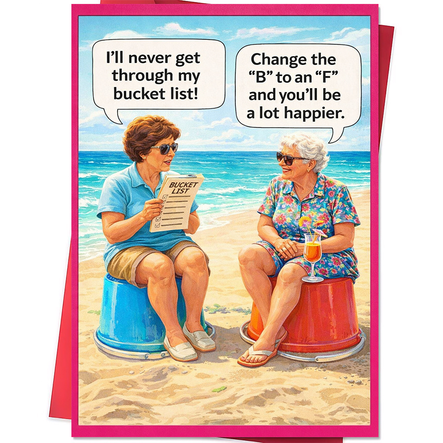 TEMU 1 carte de vœux + 1 enveloppe, 1 pièce, carte de vœux pour amis âgés discutant suggérant de changer d'attitude pour être plus