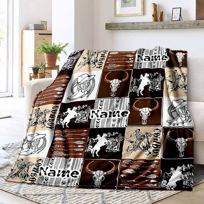 

Customizable Blanket - -, For & , For Birthdays &