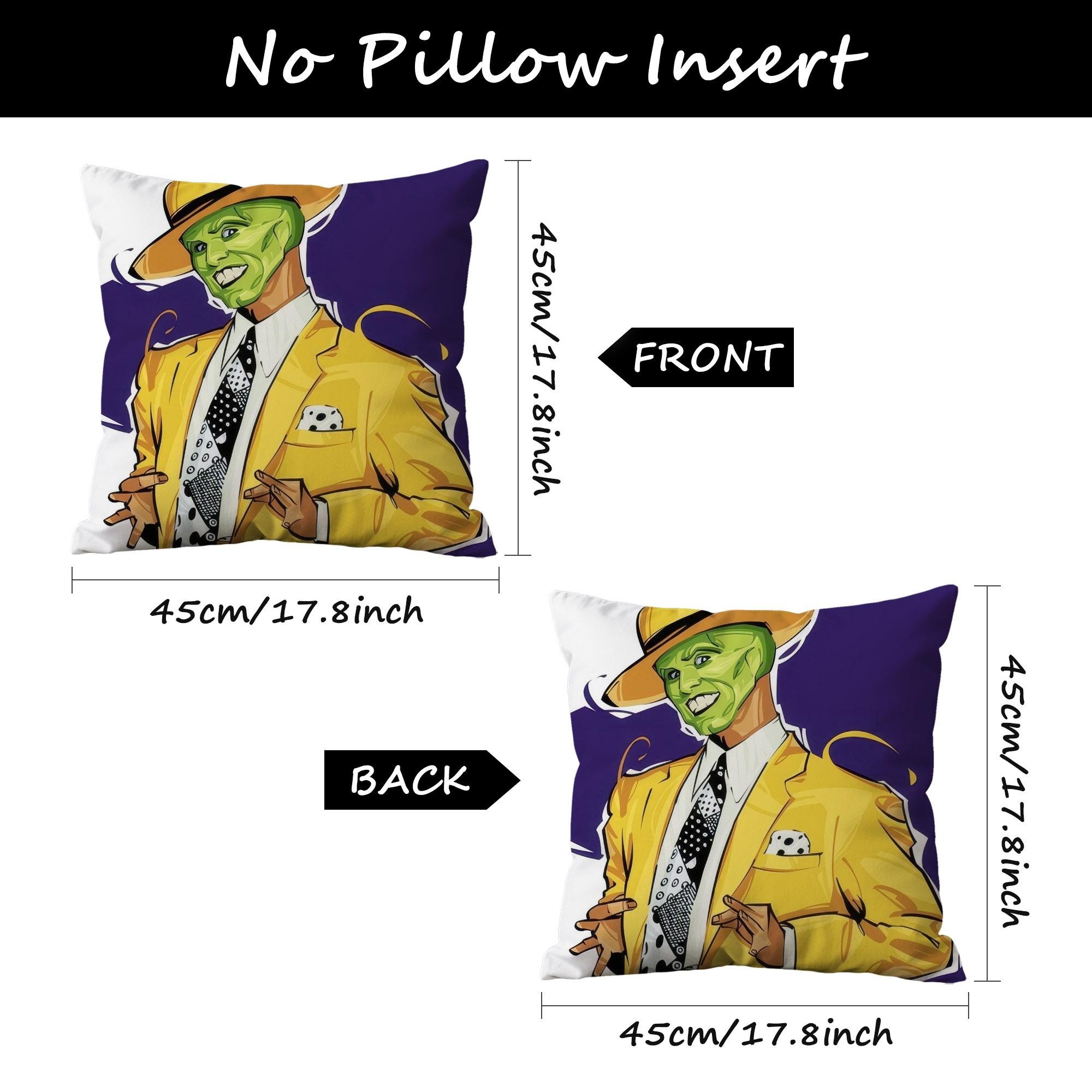 TEMU Jim Jim Bruh Throw Pillow Covers, For Game Room, Bar Decor Pillowcase, Quality Home Decor For , Soft And , No Pillow Insert, Cushion Cover