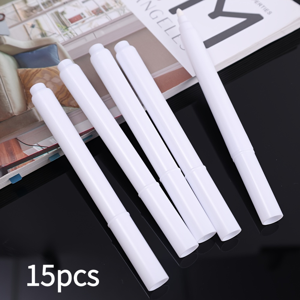 TEMU 15pcs Set Of Markers, Quick-drying And Easy To Erase, Suitable Blackboards, Glass, And, Ages 14 And Up, Office Stationery