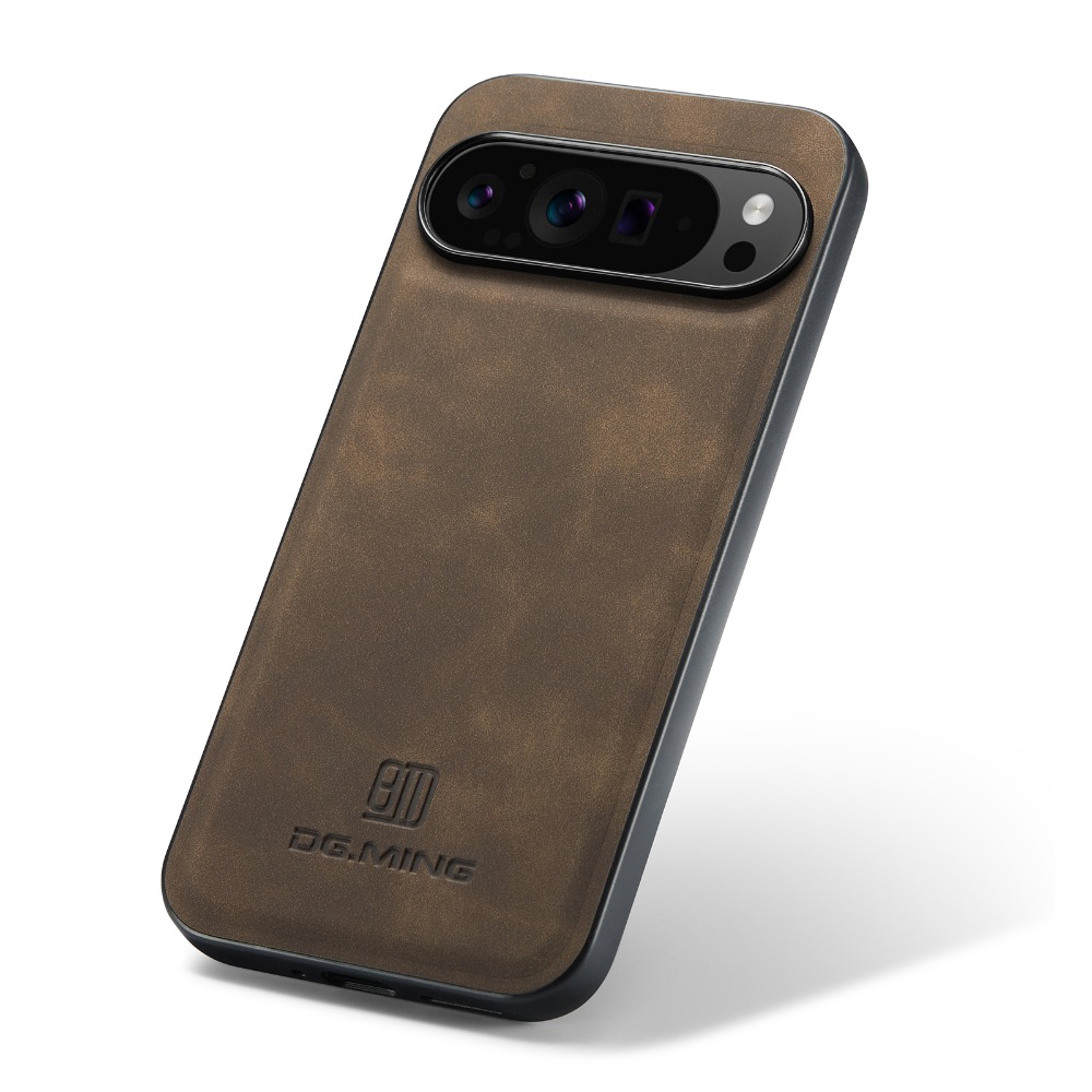 TEMU Synthetic Leather Magnetic Phone Case For Google Pixel 10 6 Pro Xl With Shock-absorbing , Ultra-thin Design, And Vintage Texture, Making It An
