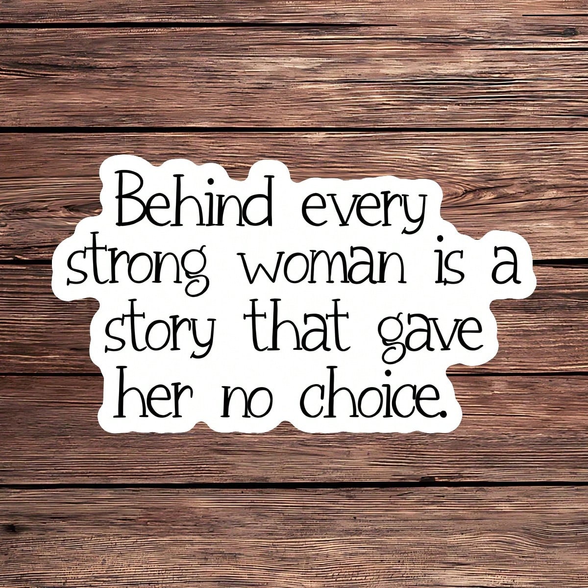 1 durable sticker printed with inspirational quotes   decorating laptops water bottles   and cars this inspirational sticker is a   gift  
