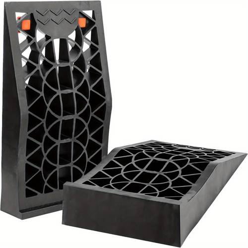 low profile ramp 2 pack with anti slip pads for and oil low chassis car tire ramps support