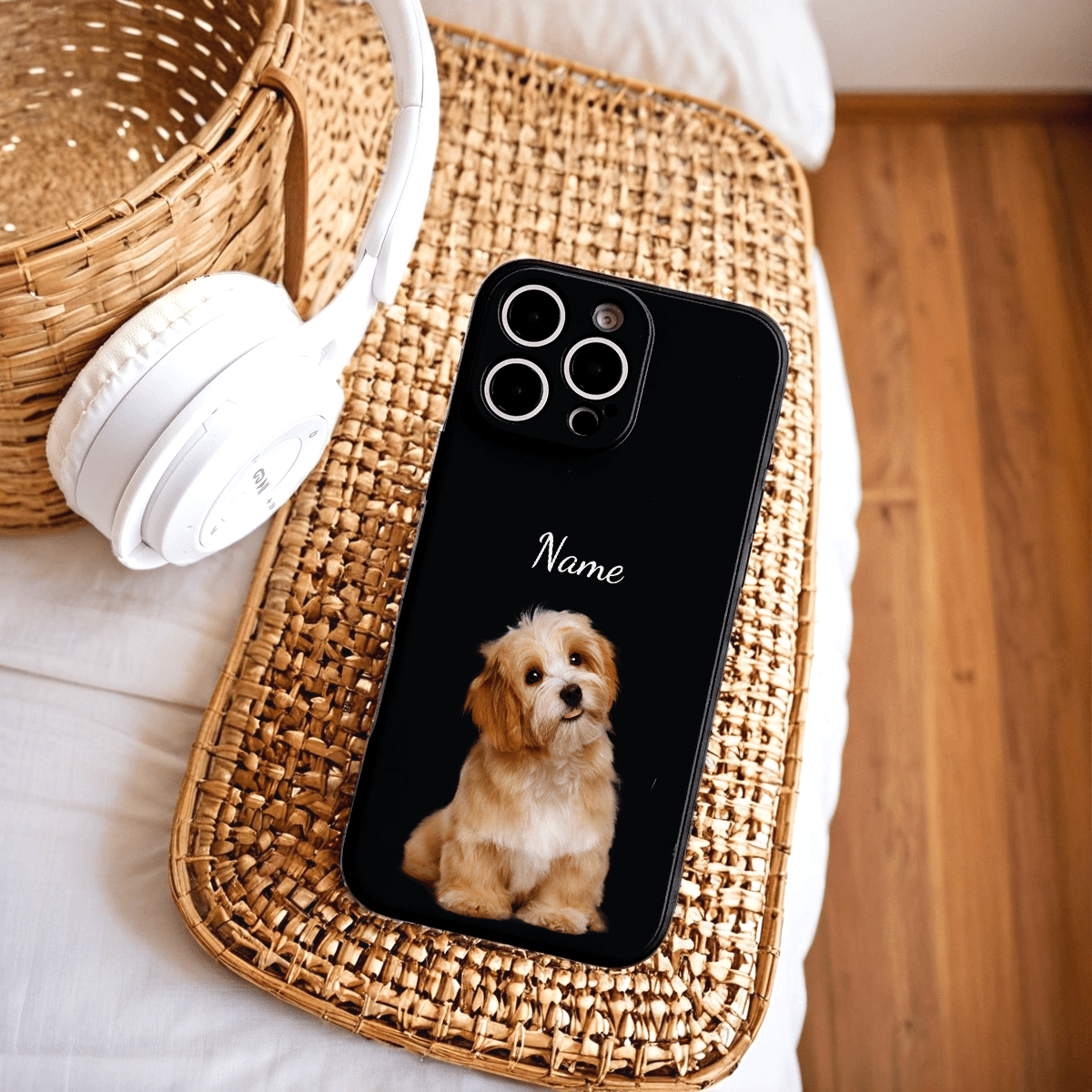 TEMU Phone Case - Custom Pet For Iphone 11 12 13 Series Personalized Holiday Gift